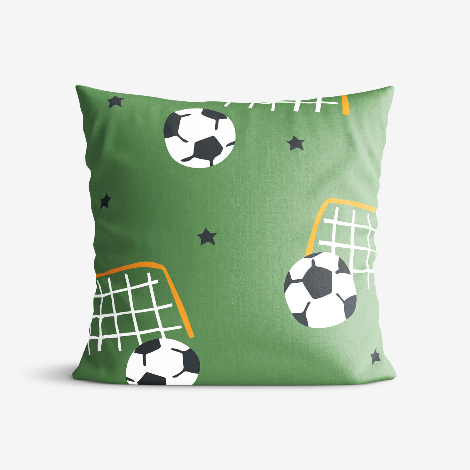 Katoenen kussensloop voor kinderen - Voetbalwereld