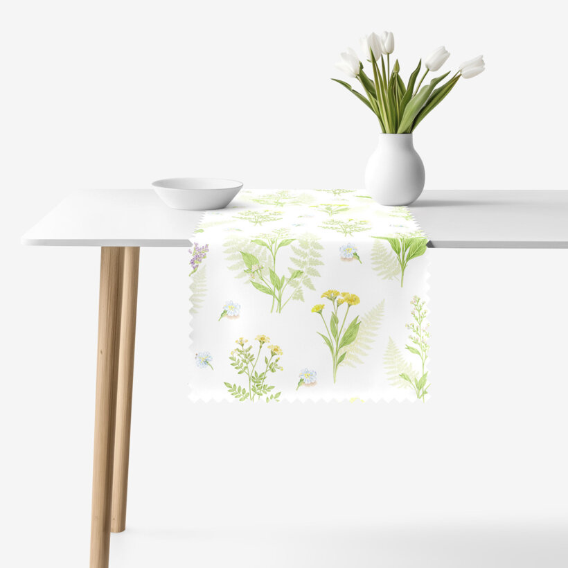 Tafelloper teflon - Bosbloemen