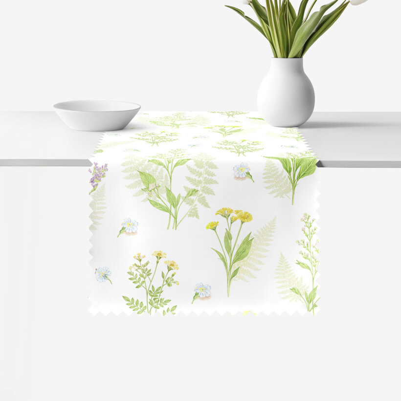 Tafelloper teflon - Bosbloemen