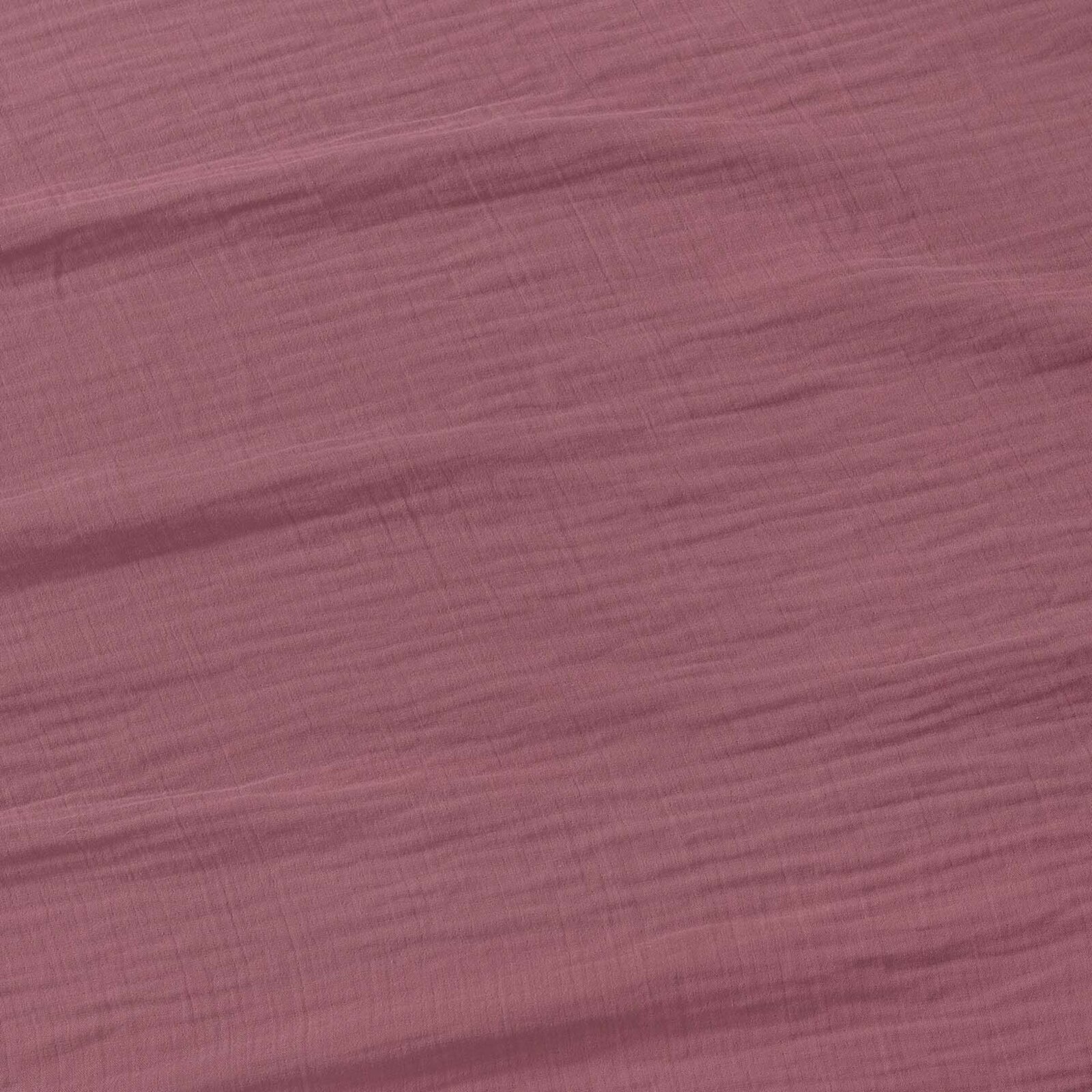 Mousseline stof - pastel wijnrood
