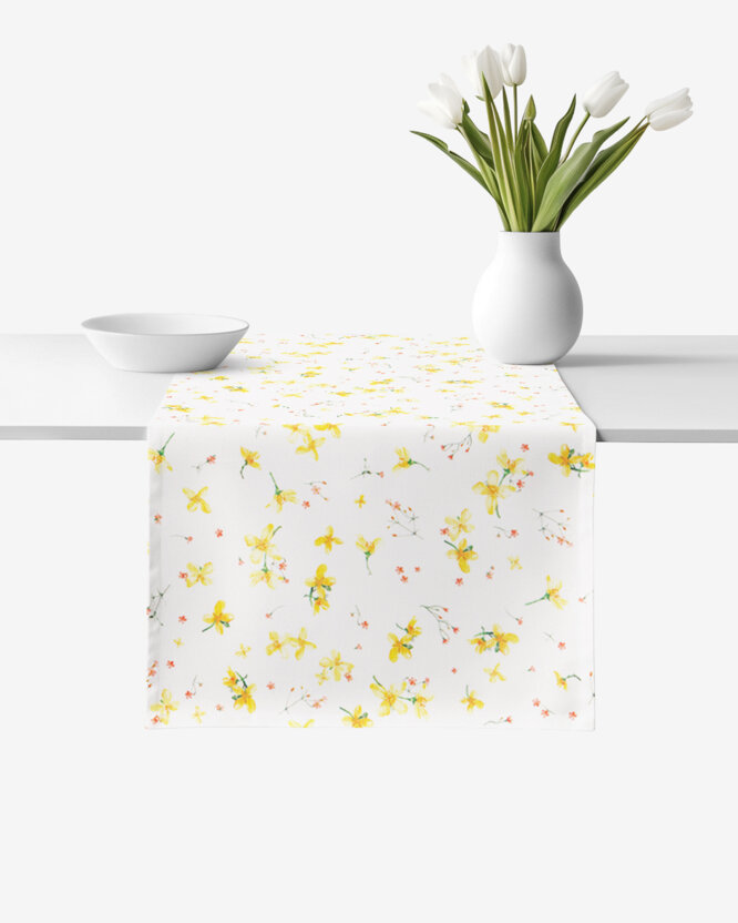 Tafelloper Valencia - Bloemen van narcissen