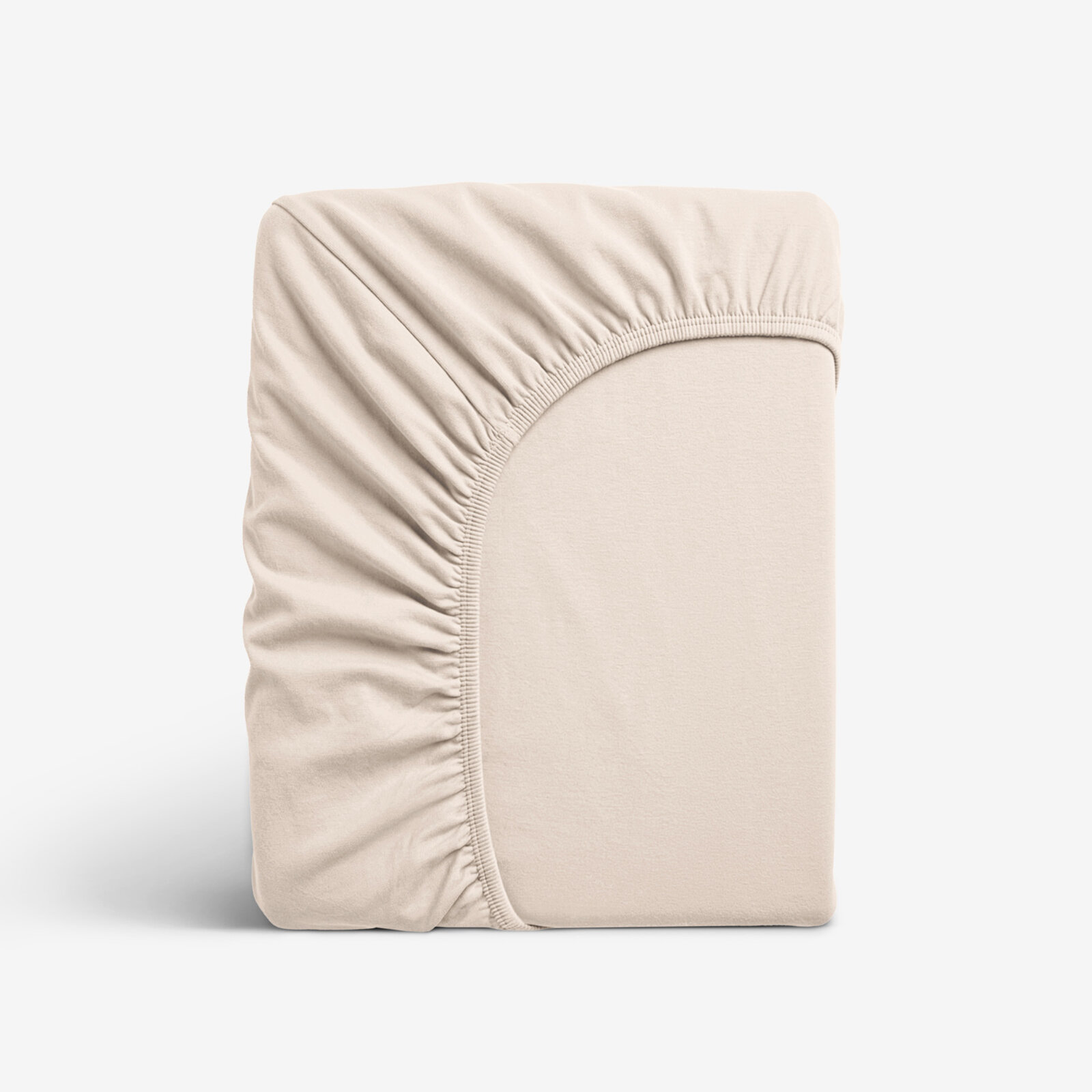 Jersey elastisch laken - beige