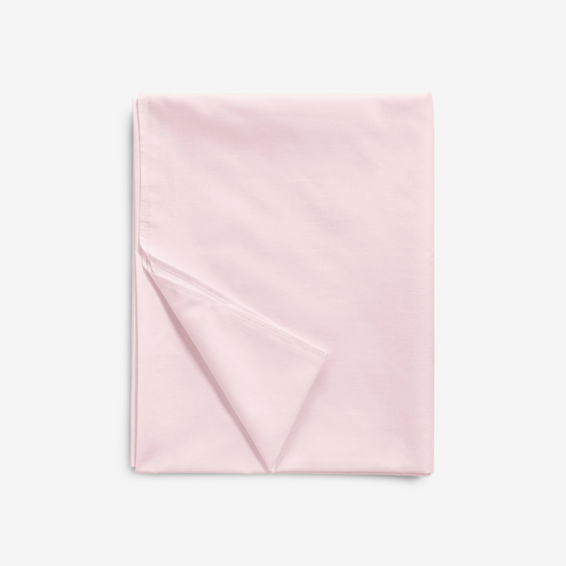 Katoenen laken laken - poederroze