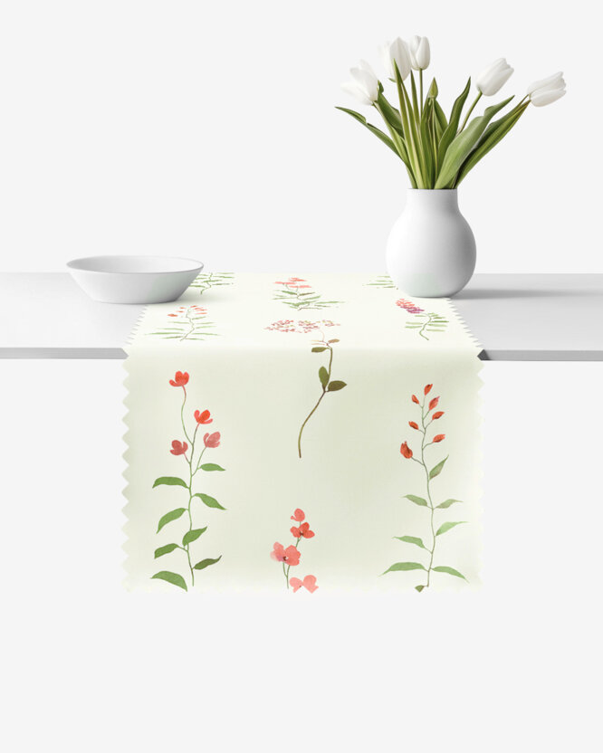 Tafelloper teflon - Veldbloemen