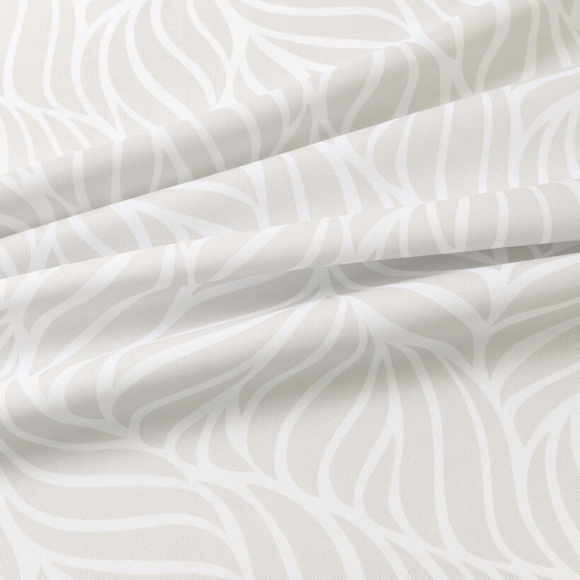 Decoratieve kussensloop Luca - Beige lijnen
