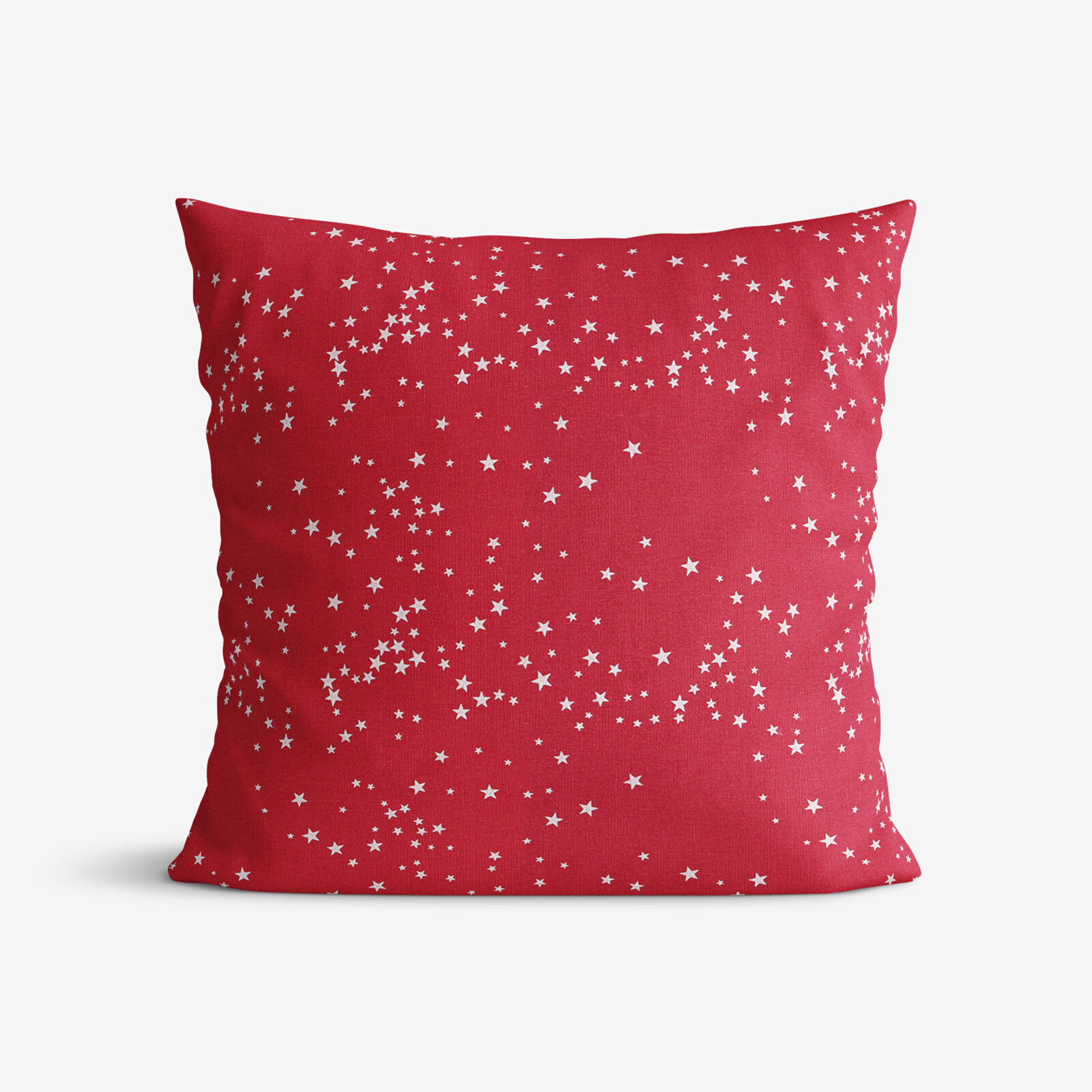 Decoratieve kussensloop Valencia - Sterretjes op rood