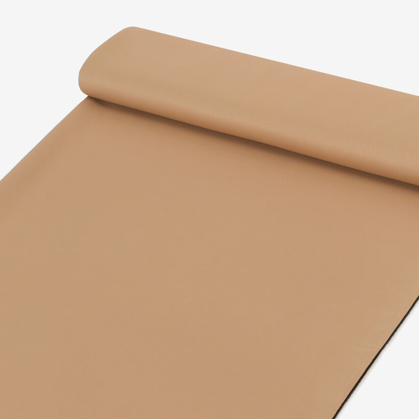 Verduisterende stof Blackout met satijnglans - goudkleurig beige