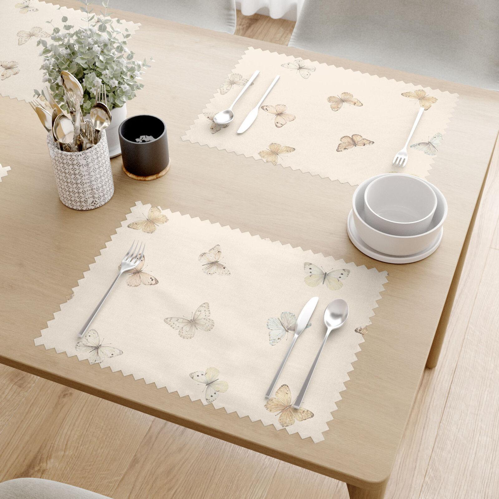 Teflon tafelplacemat - Vlinders - set 2 stuks