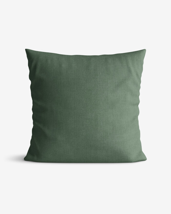 Decoratieve kussensloop Marbella - donkergroen