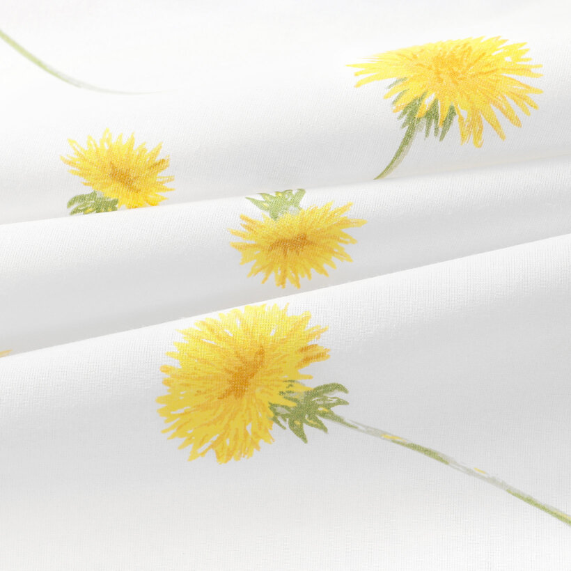 Katoen renforcé - Paardenbloemen