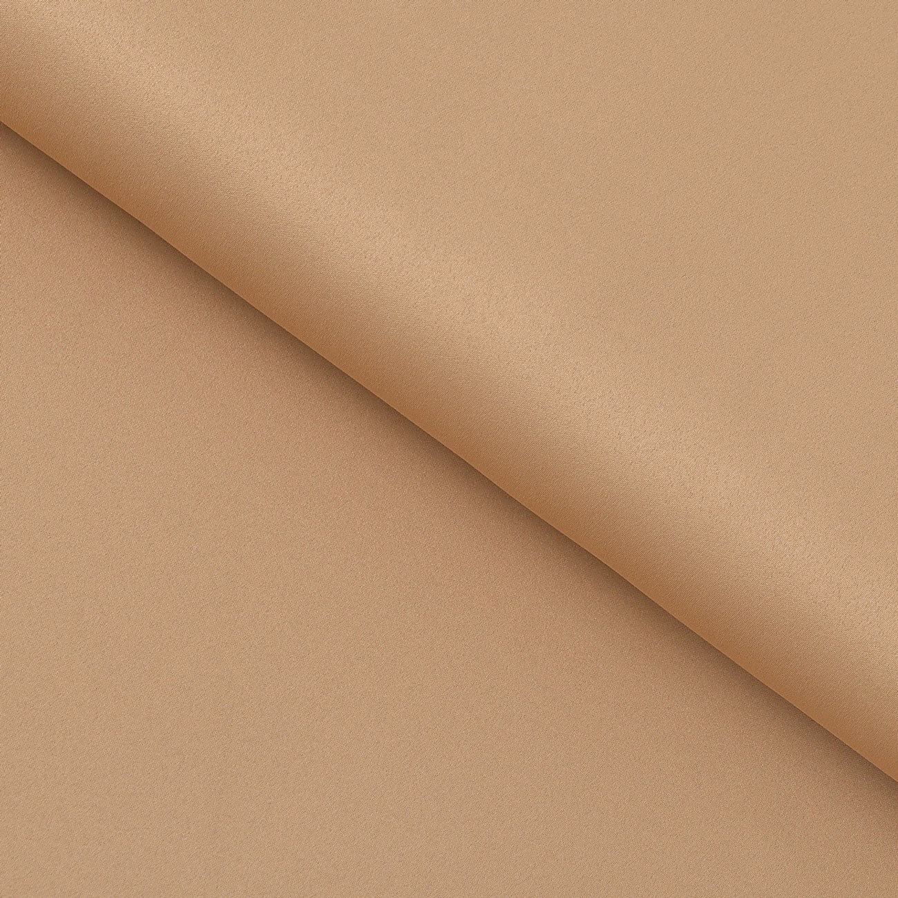 Verduisterende stof Blackout met satijnglans - goudkleurig beige
