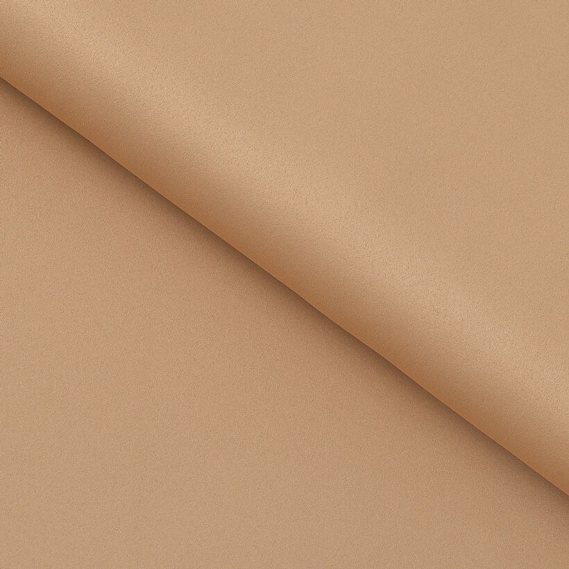 Verduisterende stof Blackout met satijnglans - goudkleurig beige