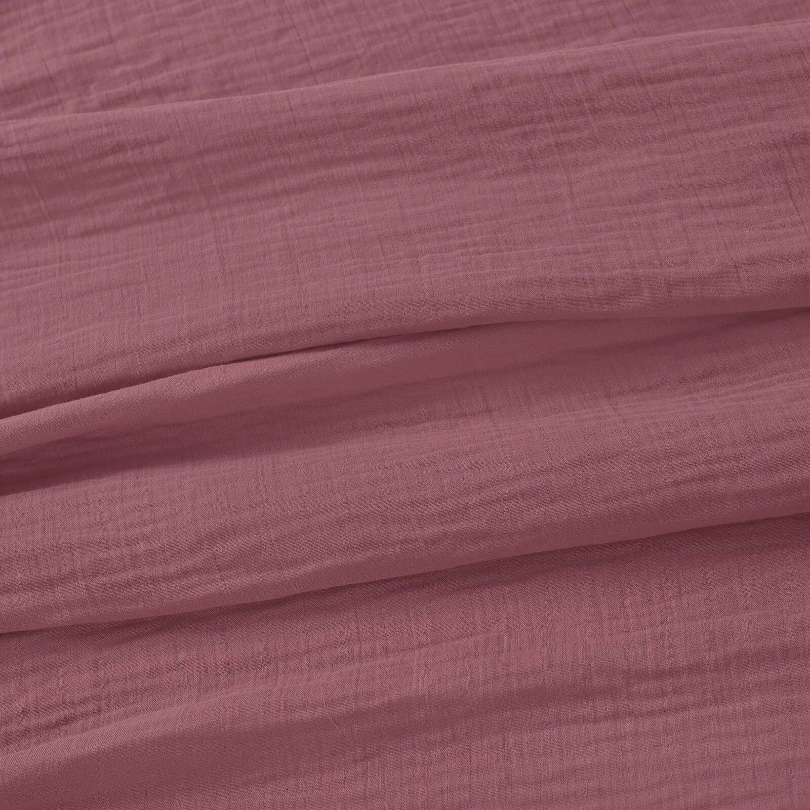 Mousseline stof - pastel wijnrood
