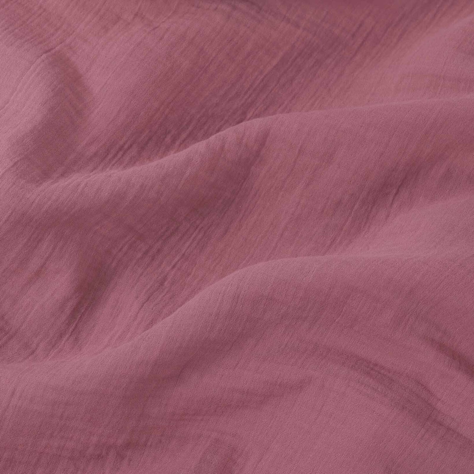Mousseline beddengoed - pastel bordeaux