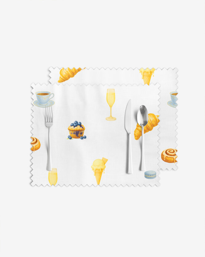 Tafelplacemat teflon - Smaak van Parijs - set 2 stuks