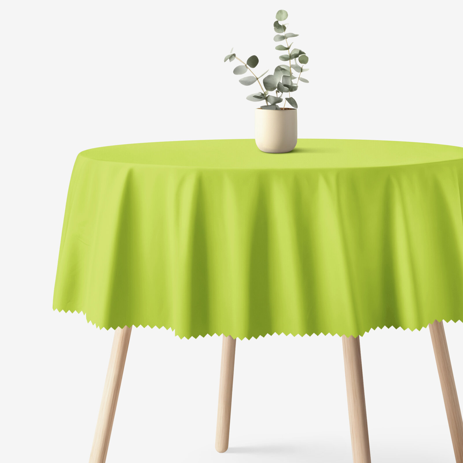 Rond teflon tafelkleed - groen