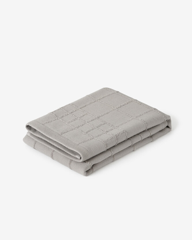 Keuken badstof theedoek - grijs