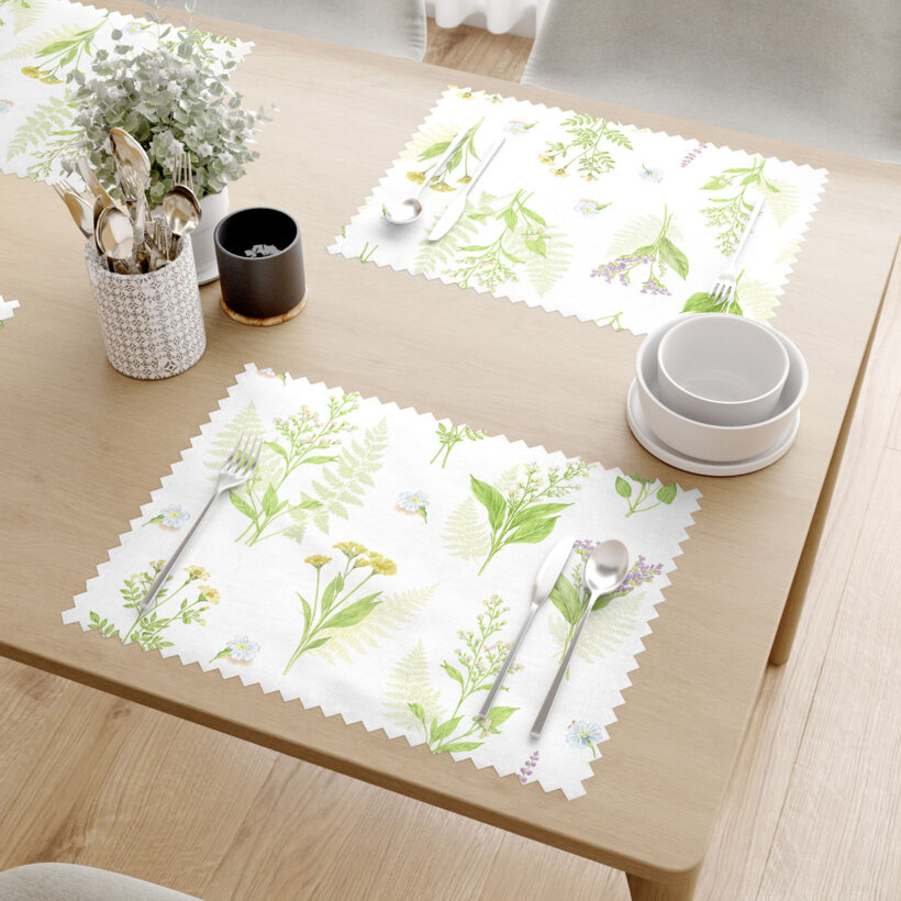 Tafelplacemat teflon - Bosbloemen - set 2 stuks
