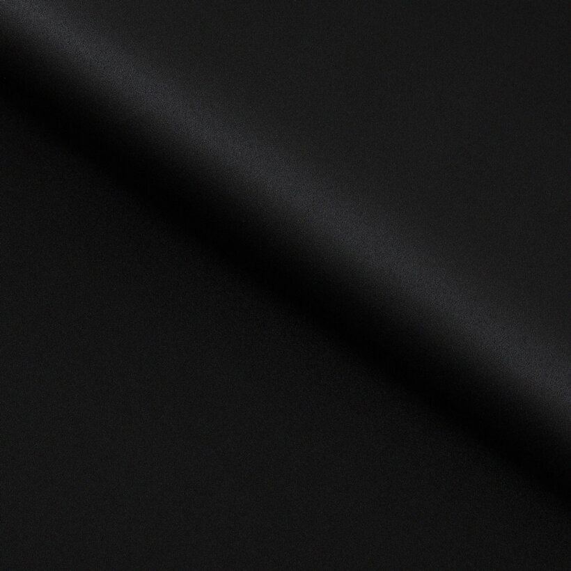 Verduisterende stof Blackout met satijnglans - zwart
