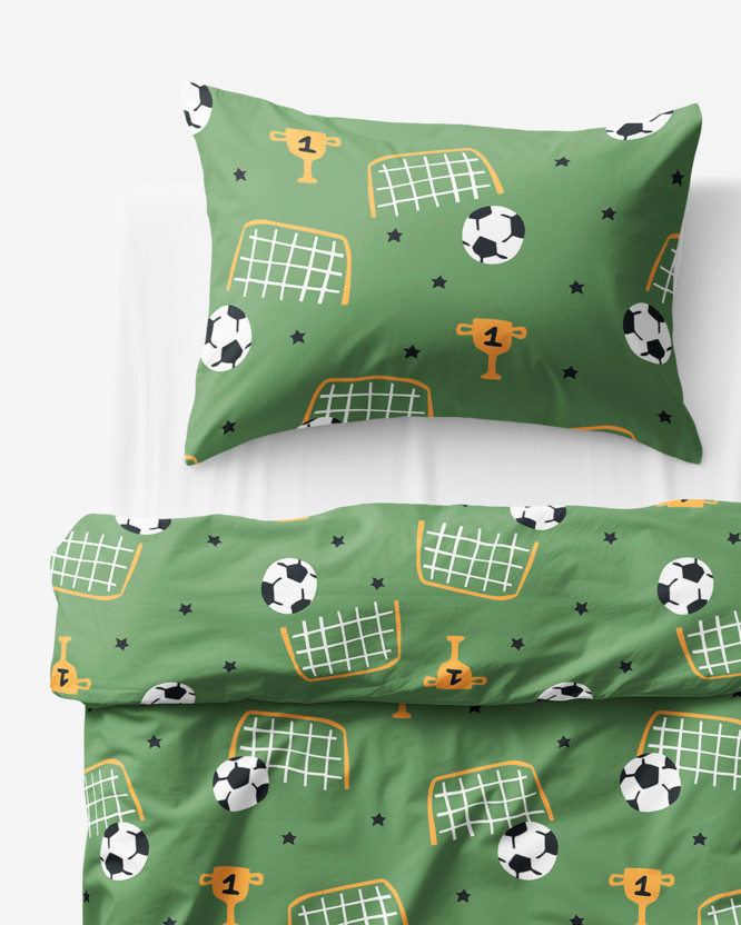 Kinder katoenen beddengoed - Voetbalwereld