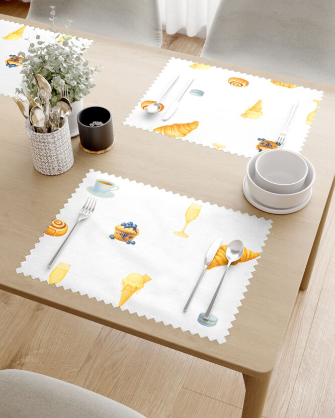 Tafelplacemat teflon - Smaak van Parijs - set 2 stuks