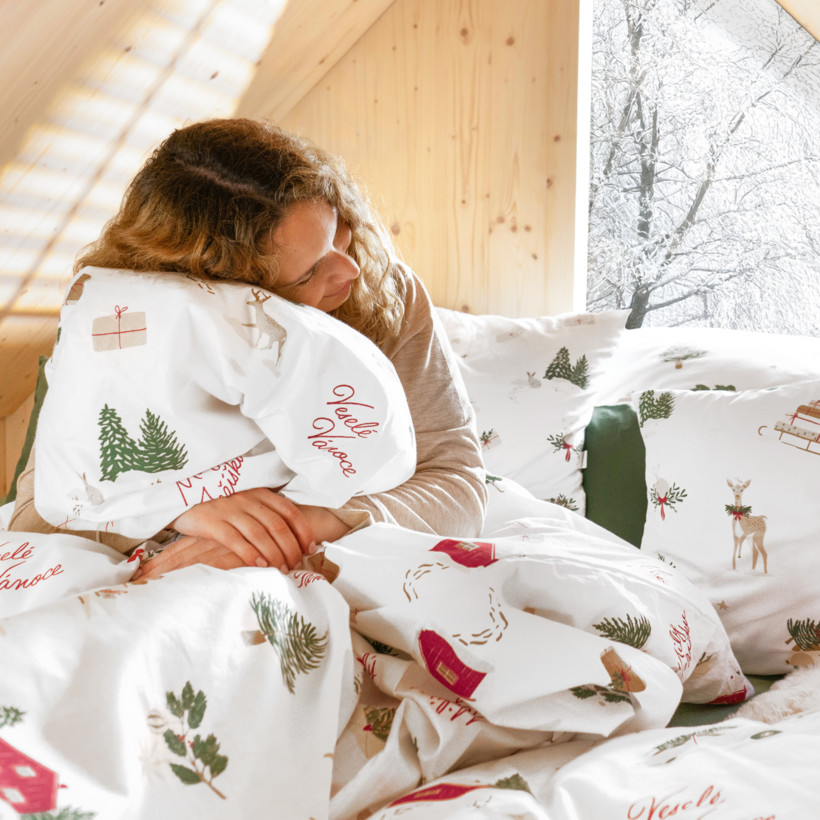 Kerst katoenen beddengoed - Tsjechische Kerst