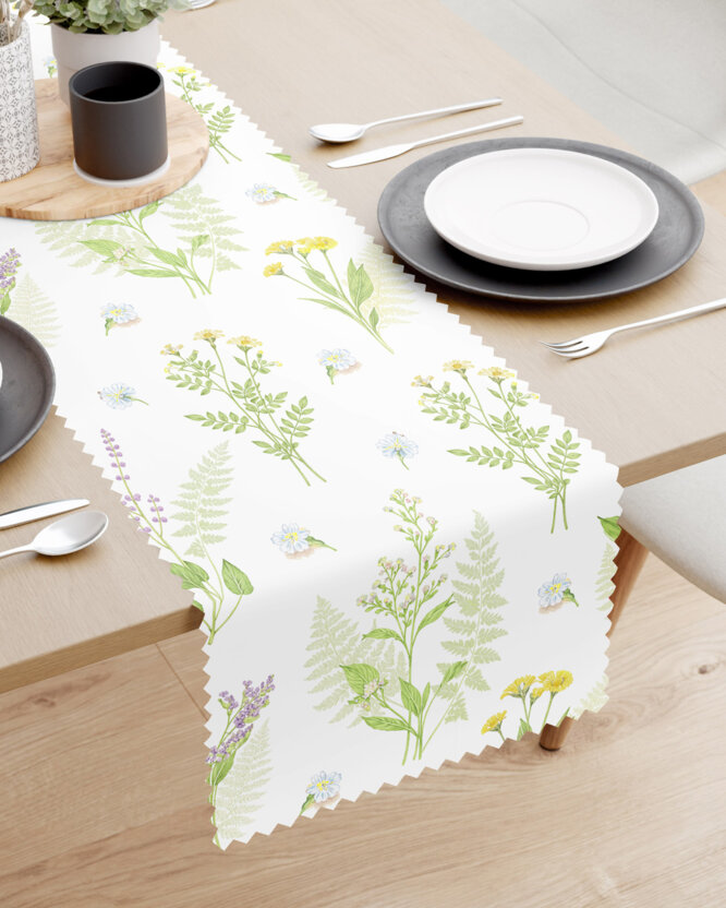 Tafelloper teflon - Bosbloemen