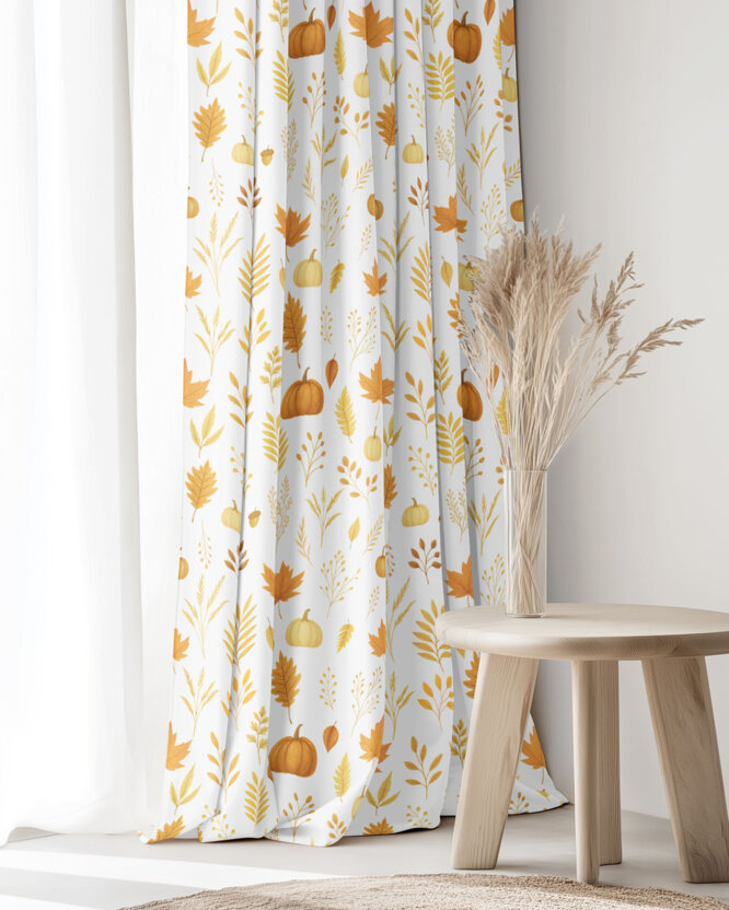 Decoratief gordijn Luca - Geur van de herfst