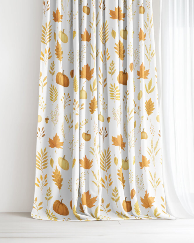 Decoratief gordijn Luca - Geur van de herfst