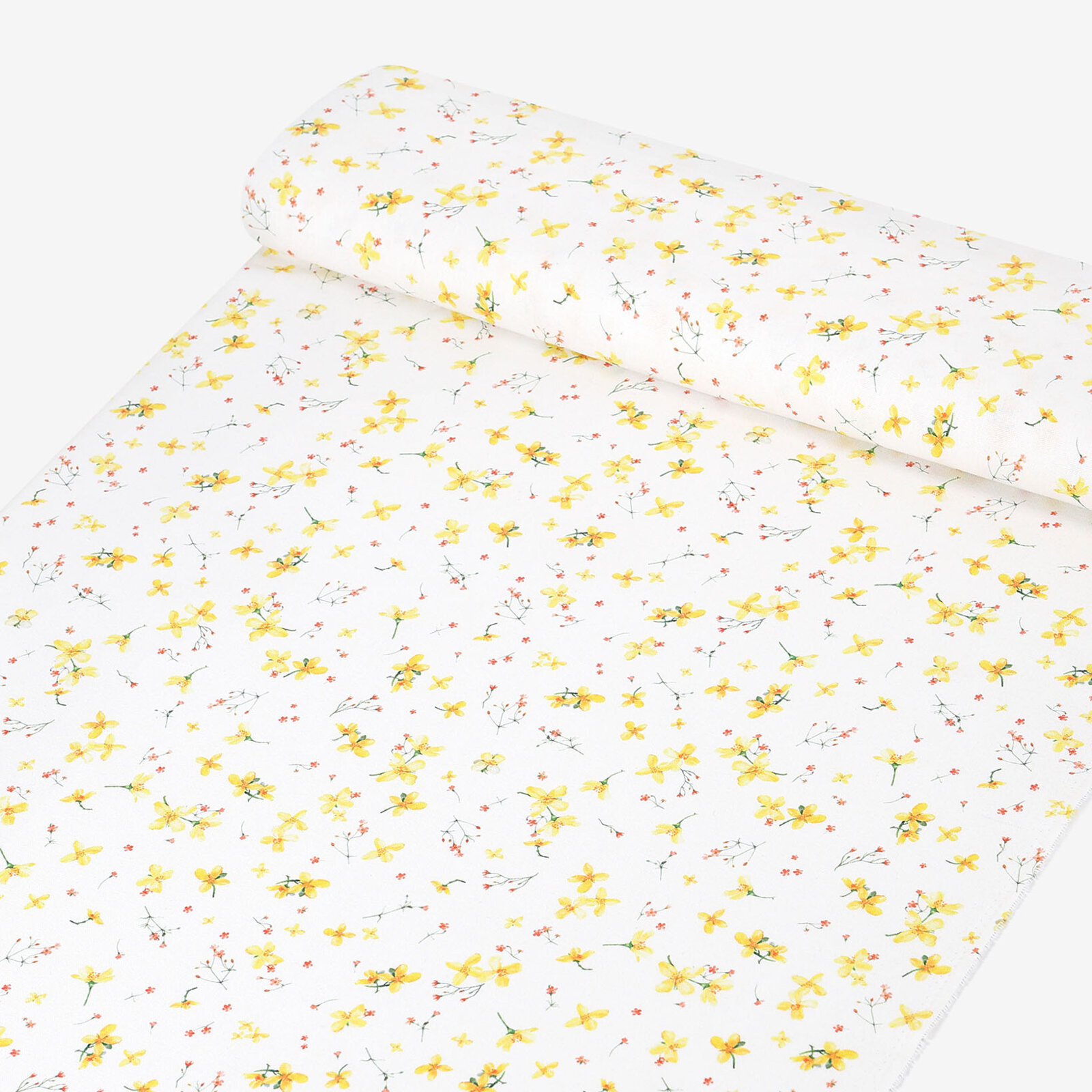 Decoratiestof Valencia - Narcissenbloemen