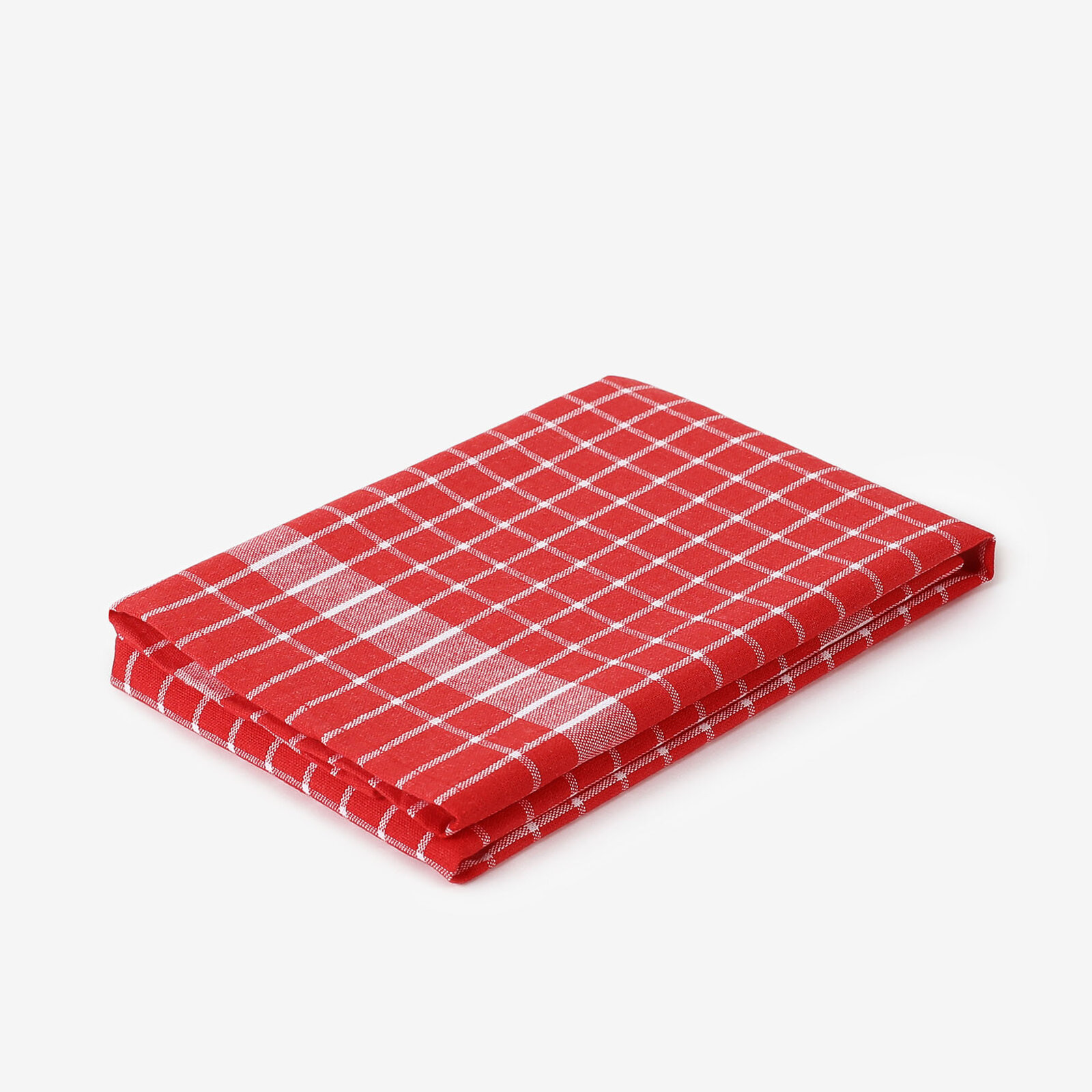 Keuken katoenen theedoek - Rood ruitpatroon