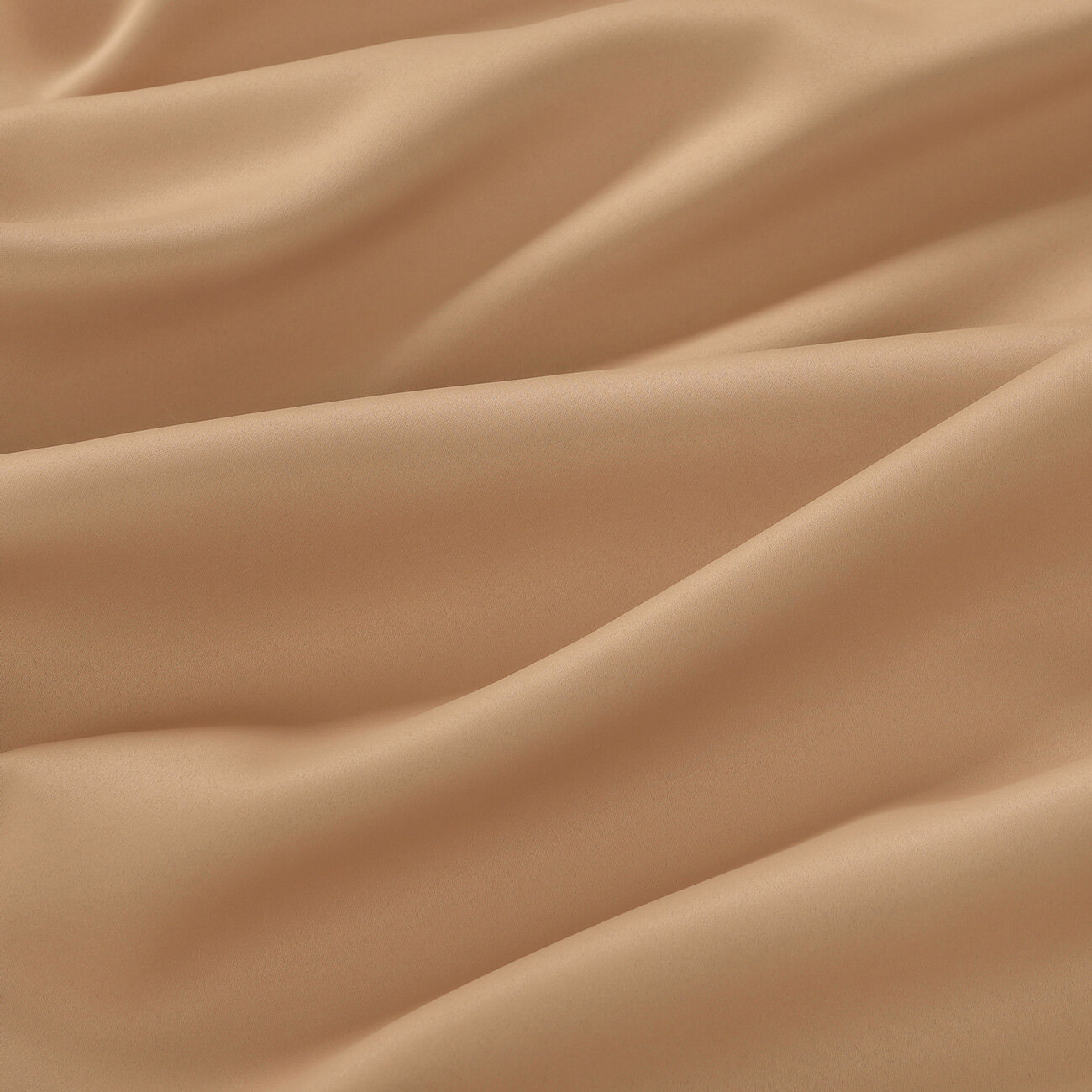 Verduisterende stof Blackout met satijnglans - goudkleurig beige