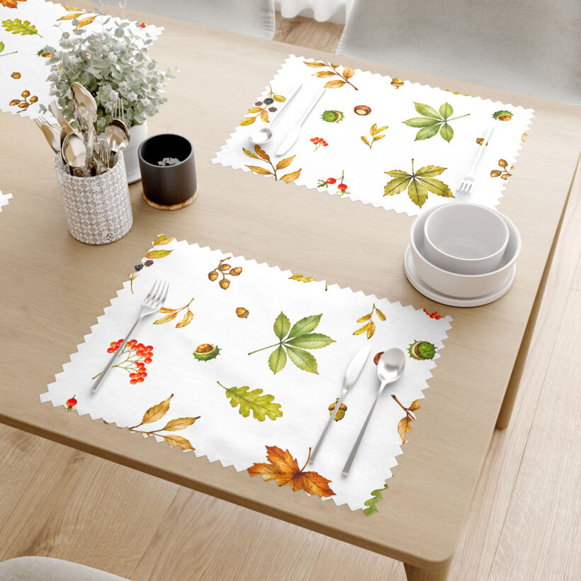 Teflon placemat voor op tafel - Herfstmagie - set 2 stuks