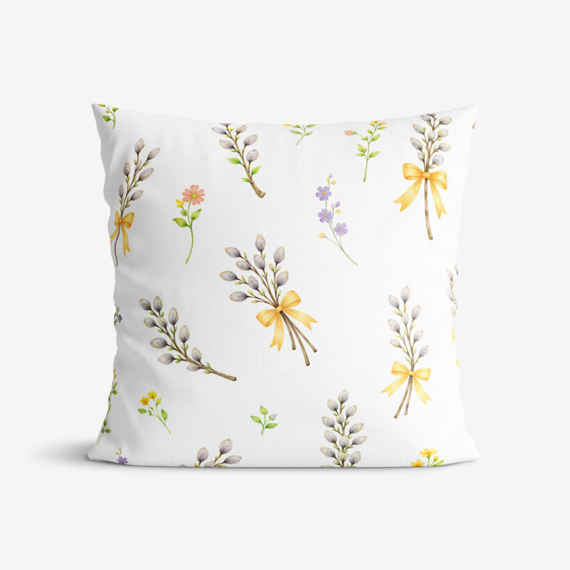 Lente decoratieve kussensloop Luca - Katjes