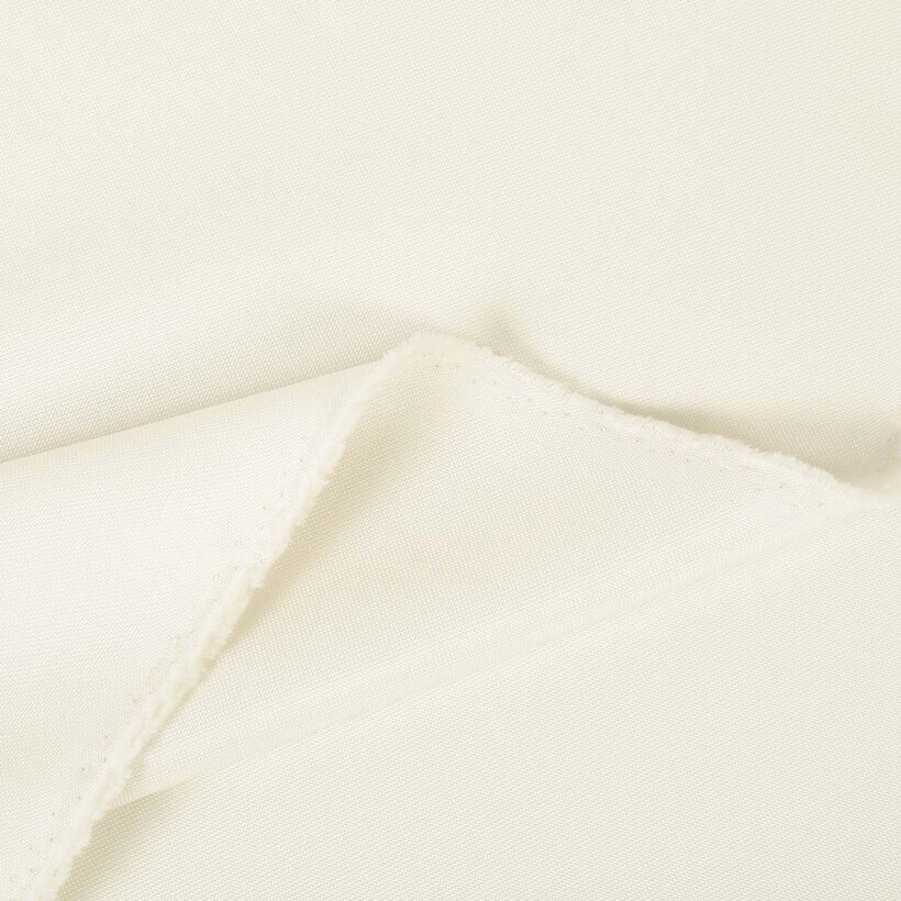 Stof met tefloncoating voor tafelkleden - crème