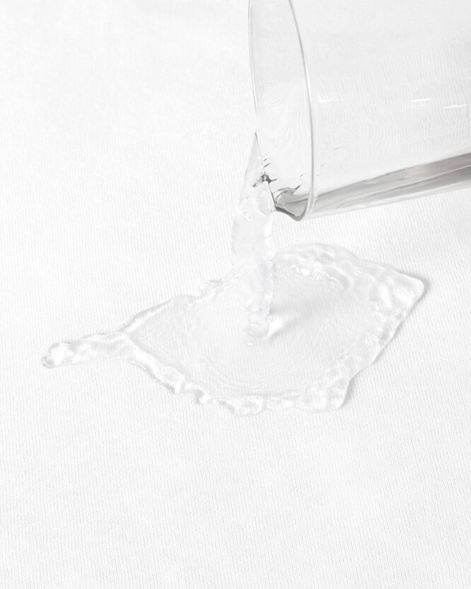Waterdicht jersey hoeslaken - wit