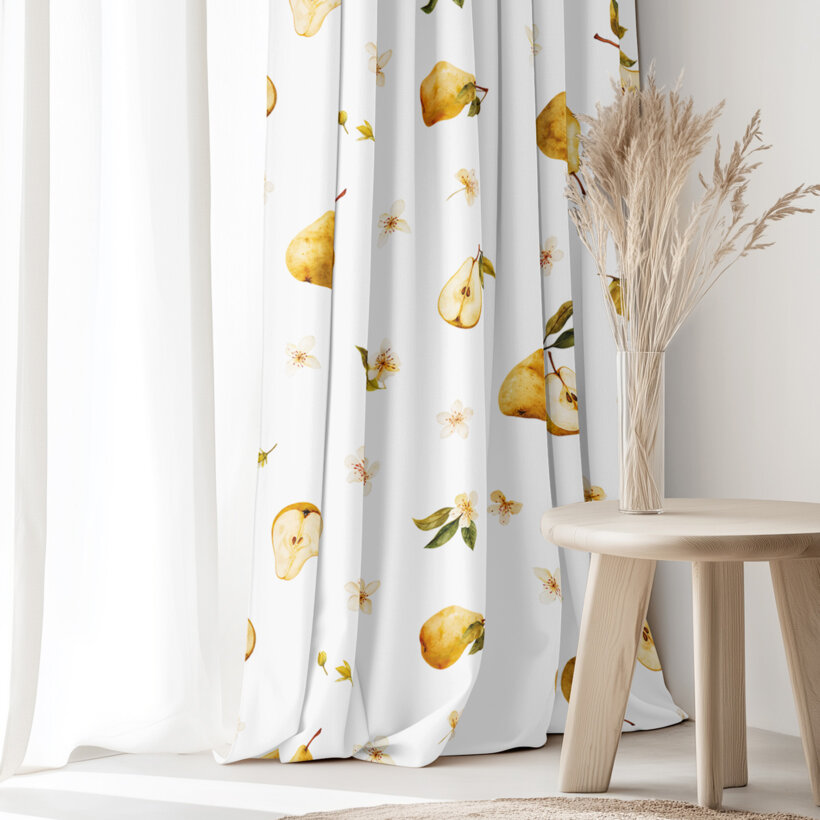 Decoratief gordijn Luca - Perenboomgaard