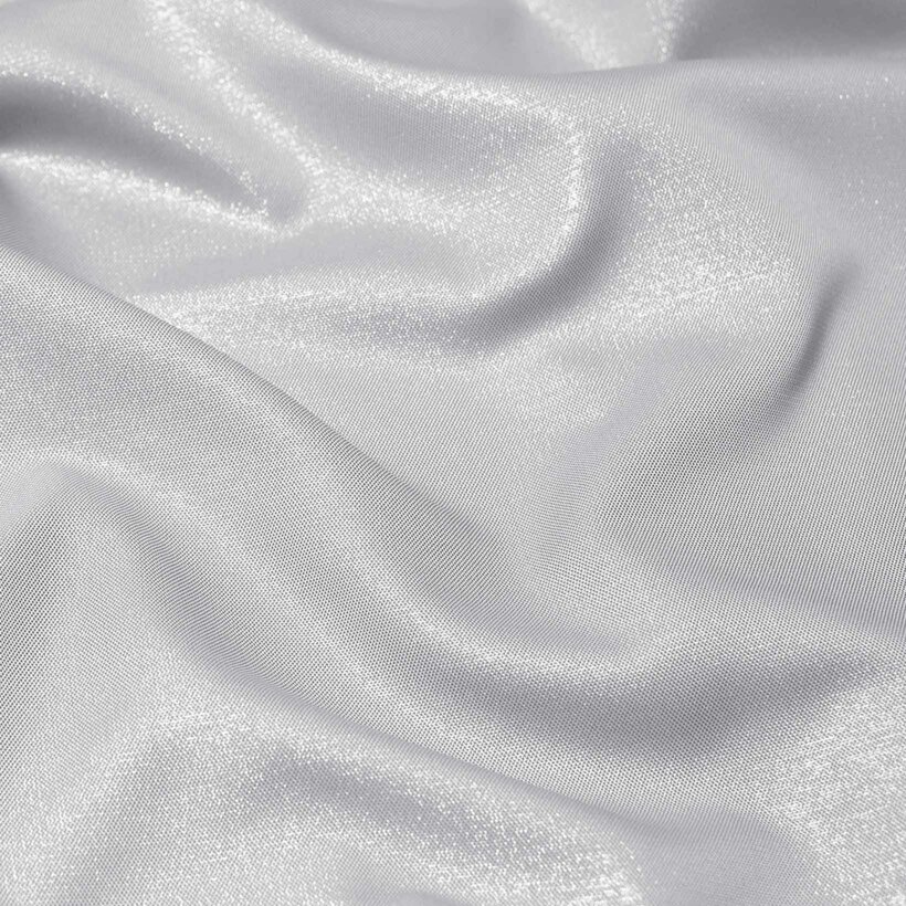 Exclusieve tafelloper - zilver met glitters