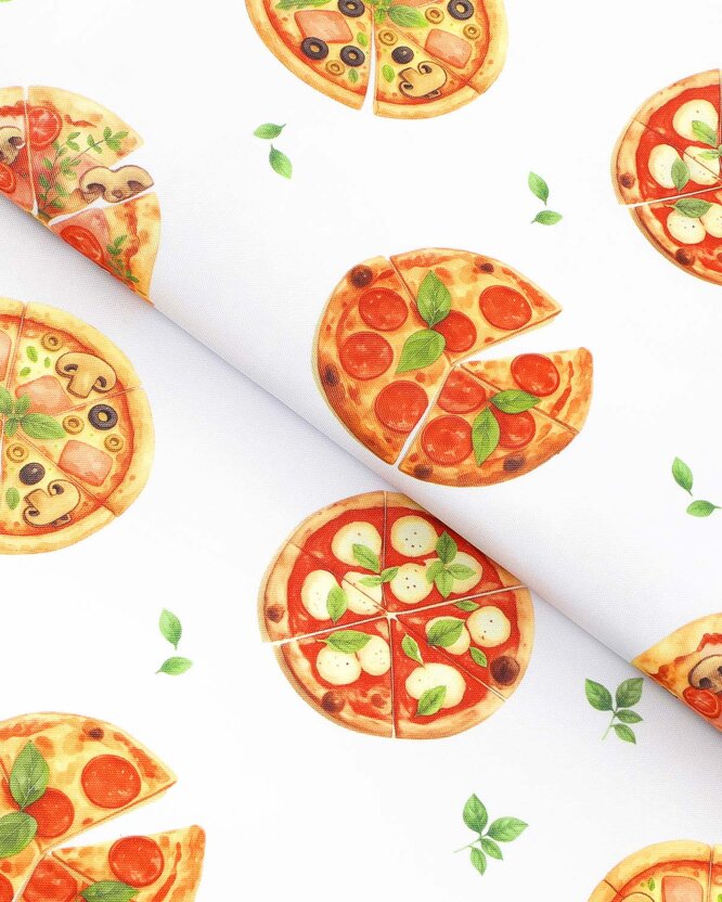 Tafelstof met tefloncoating - Heerlijke pizza