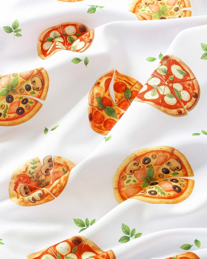 Sierkussensloop Luca - Heerlijke pizza