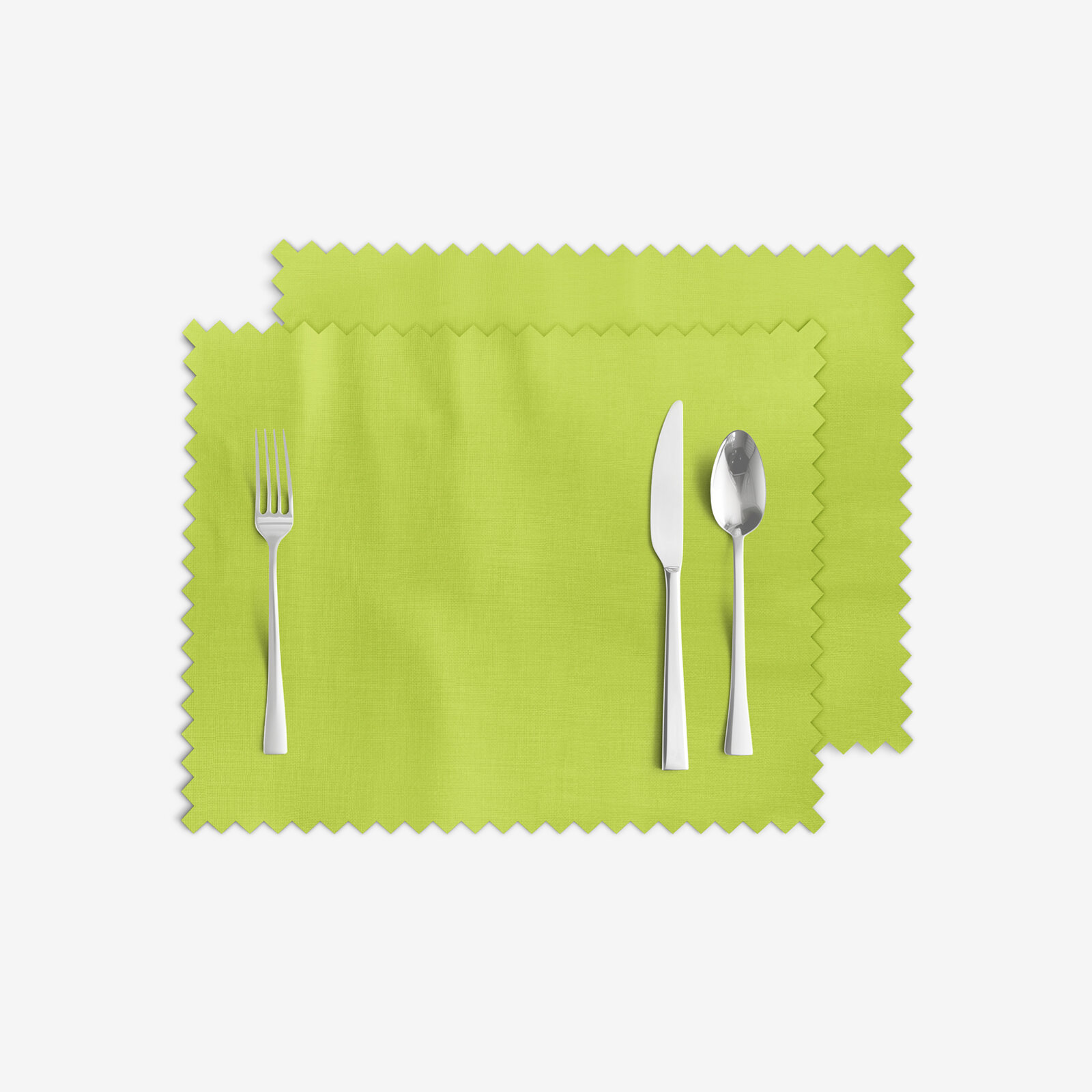 Tafelplacemat teflon - groen - set 2 stuks