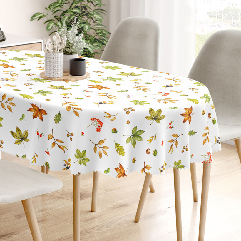 Ovaal teflon tafelkleed - Herfstmagie