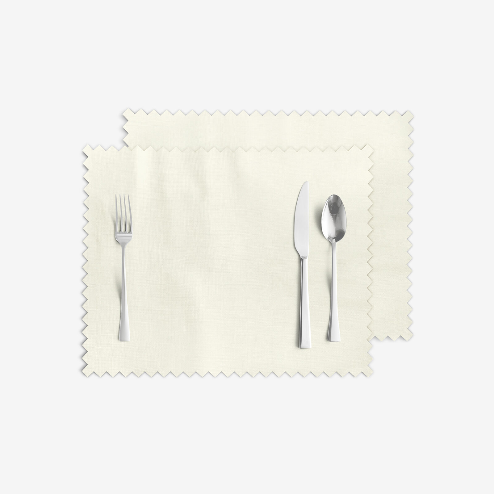 Tafelplacemat teflon - crème - set 2 stuks