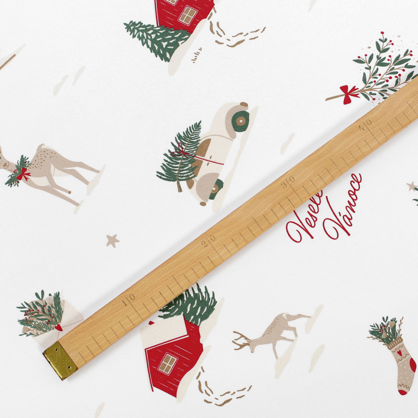 Kerst katoen renforcé - Tsjechische Kerst