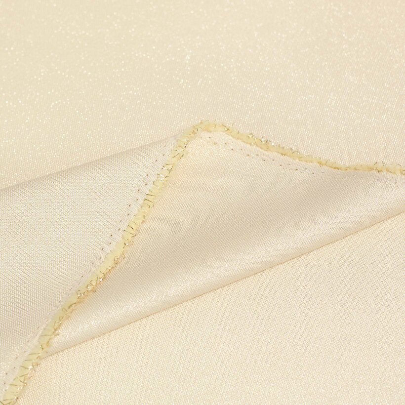 Decoratieve exclusief stof - goud met glitters