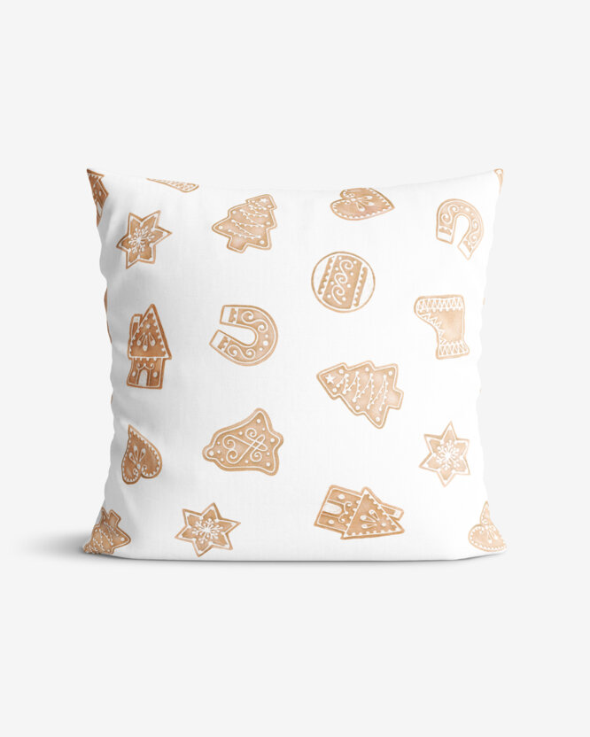 Kerst decoratieve kussensloop Luca - Peperkoekjes