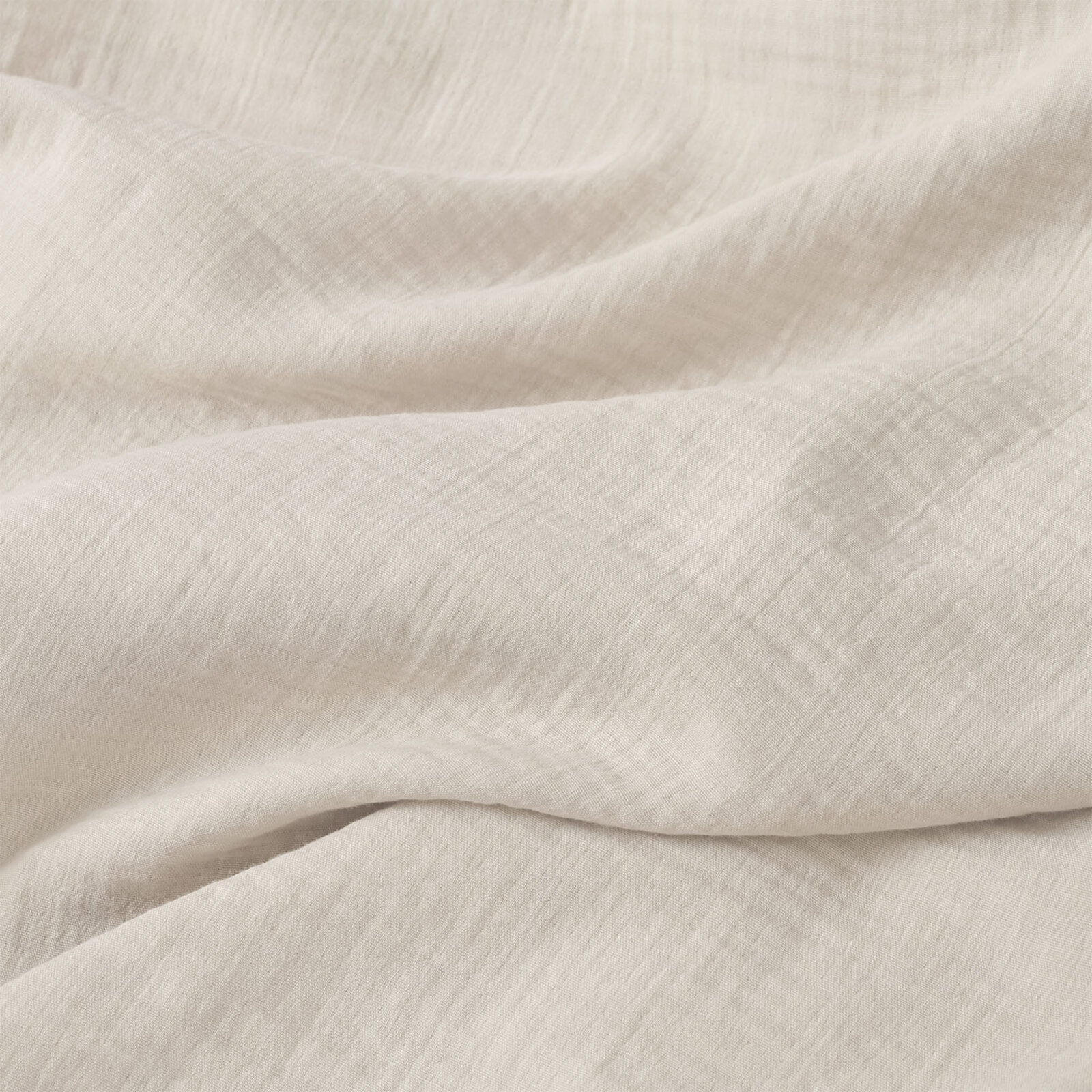 Mousseline beddengoed - naturel