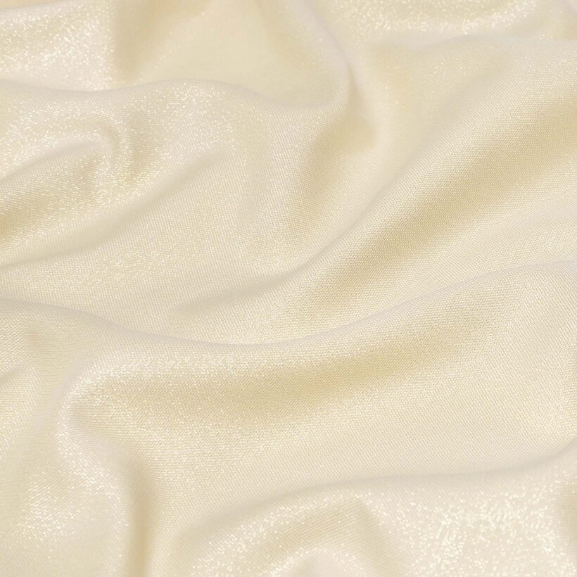 Exclusief rond tafelkleed - goud met glitters