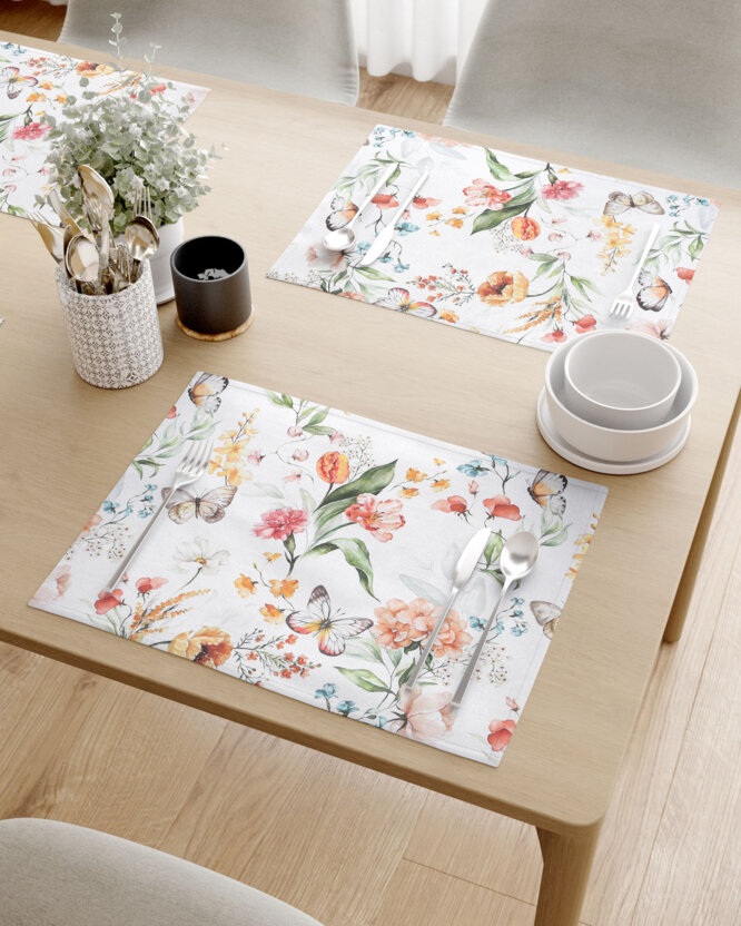 Placemat voor tafel Valencia - Vlinderweide - set 2 stuks