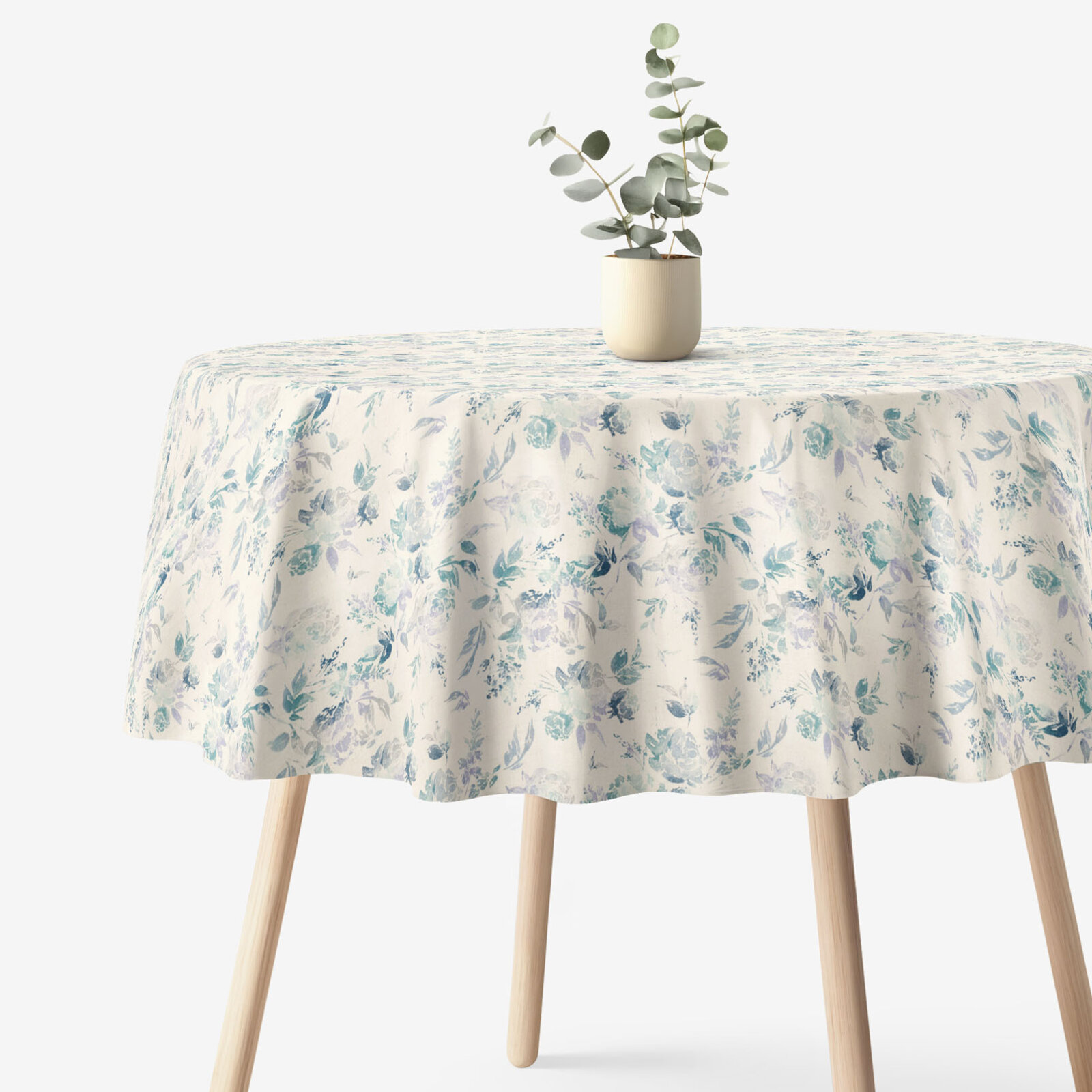 Rond tafelkleed Valencia - Plantenprints